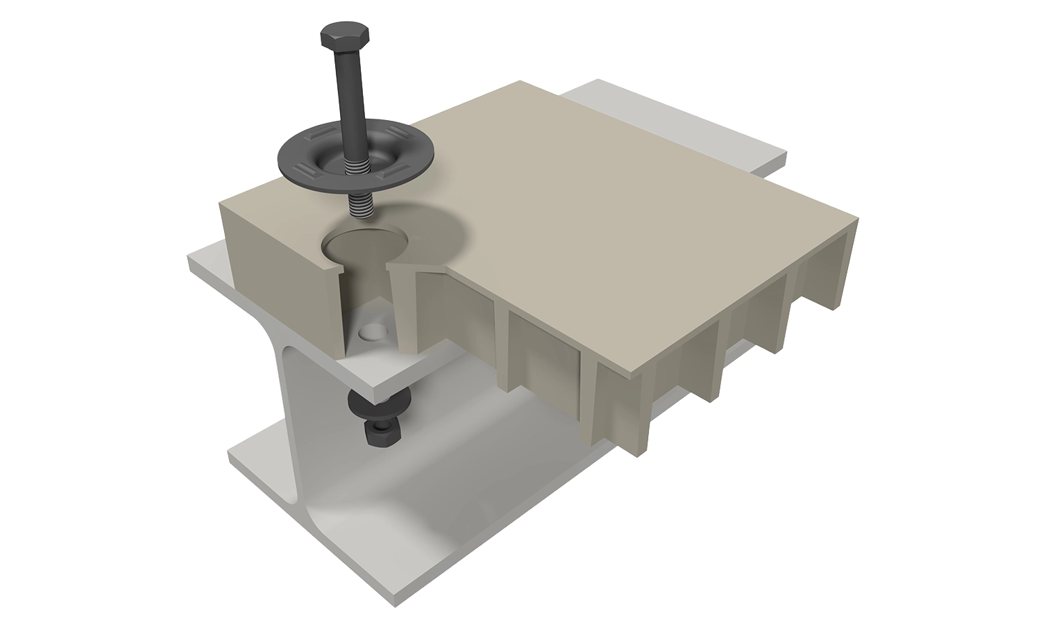 MEISER: GRP safety floor direct screw connection M0400