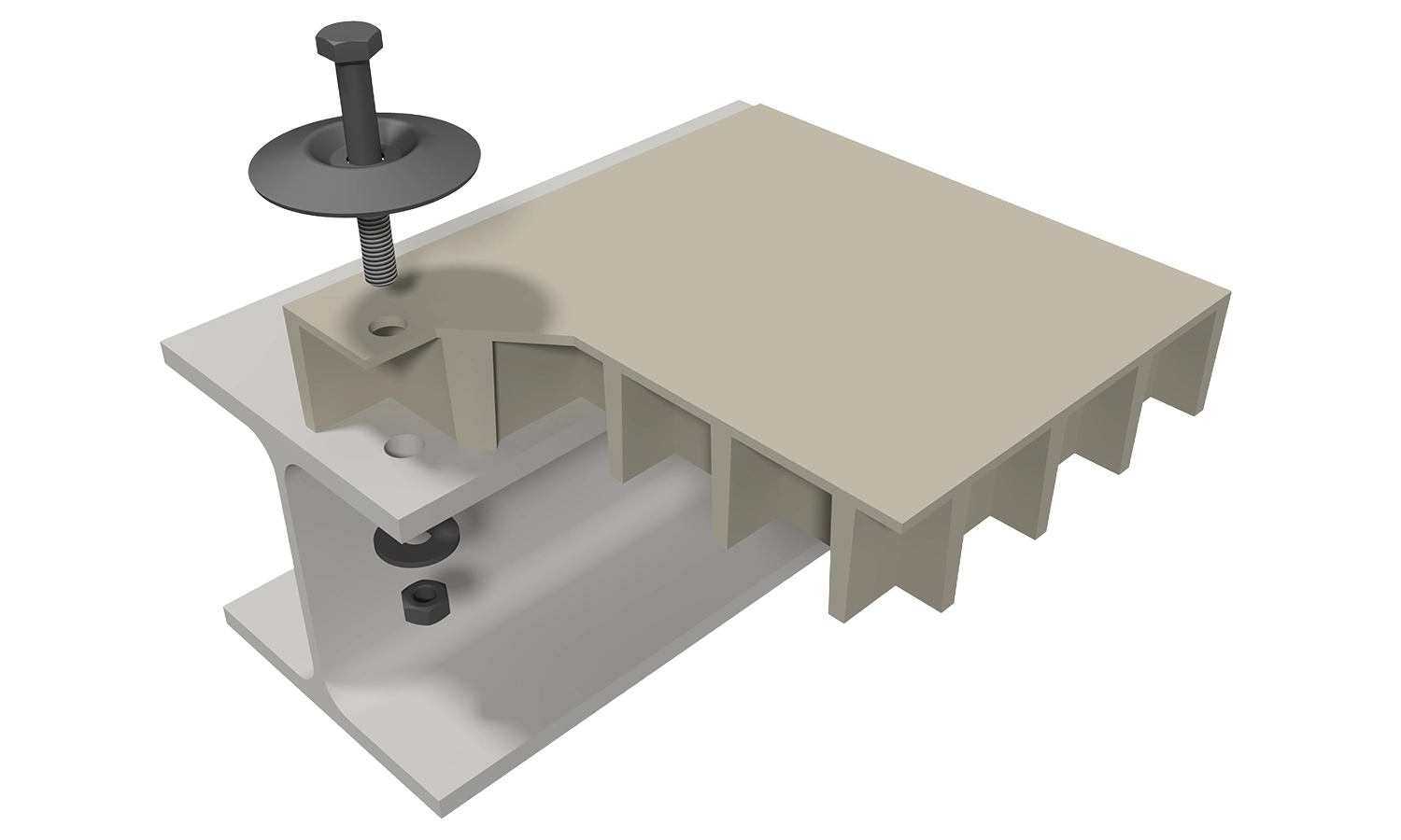 MEISER: GRP safety floor direct screw connection M2900