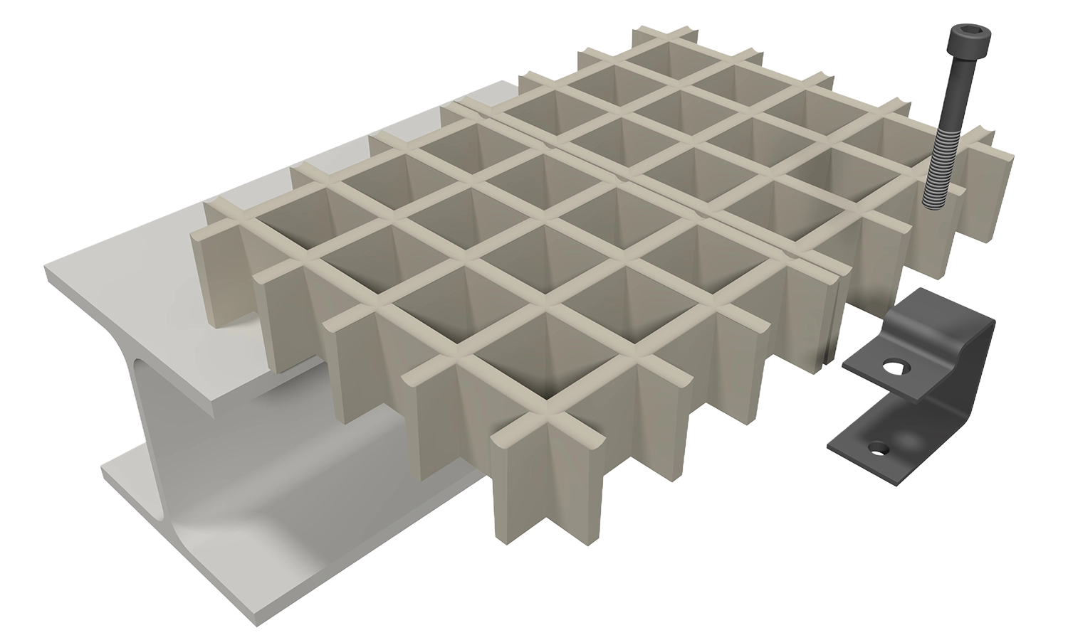MEISER: GRP grate joint connector