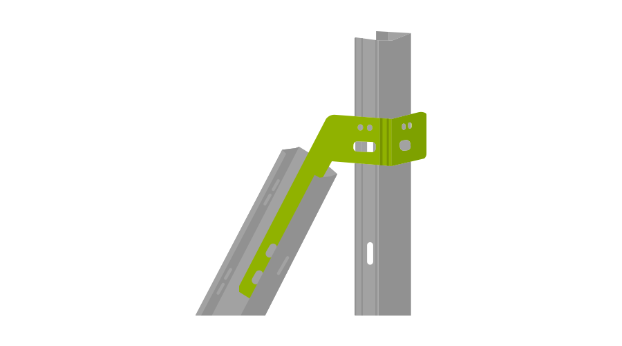 MEISER: Raccord d&rsquo;angle simple
