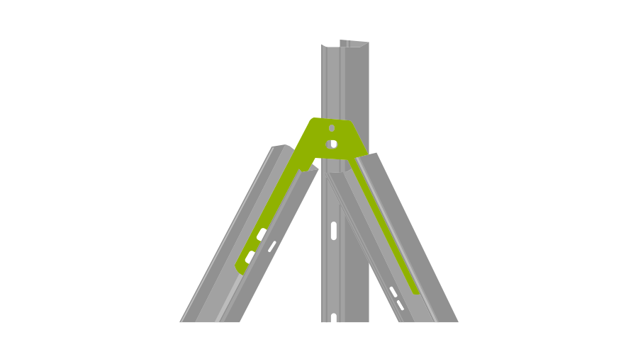 MEISER: Connecteur longitudinal