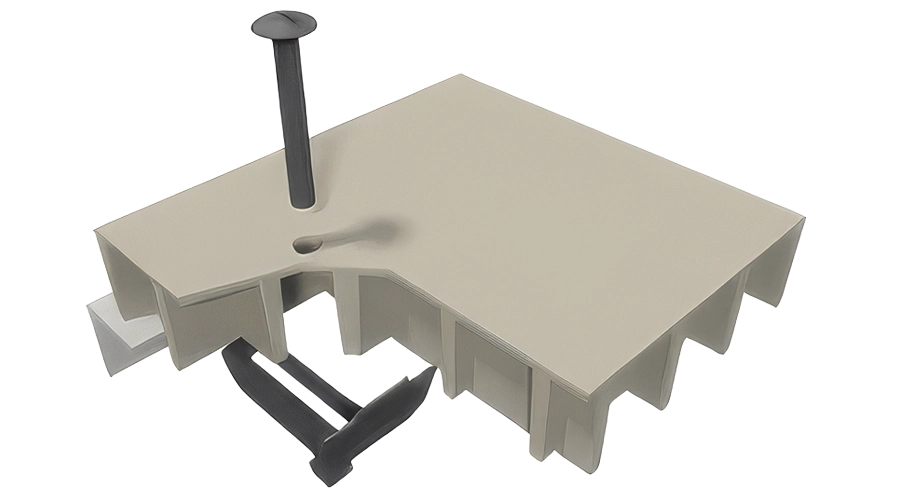 MEISER: Private: GRP safety floor clamp S M20